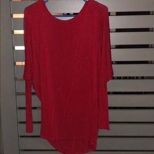 Red tunic